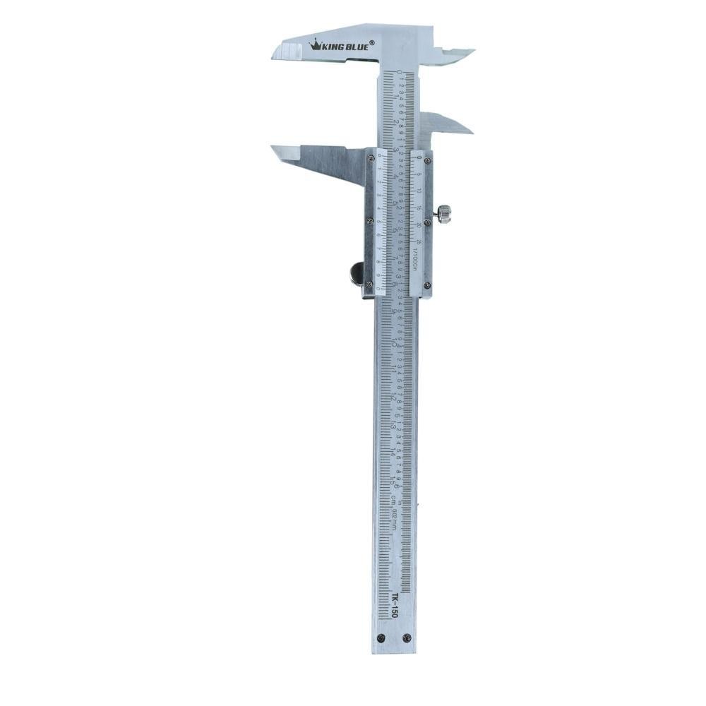 Thước kẹp cơ/ Thước kẹp điện tử KingBlue TK/ TKE dài 150 - 200mm chất liệu thép, Đo chiều sâu, độ cao, độ dài bề mặt