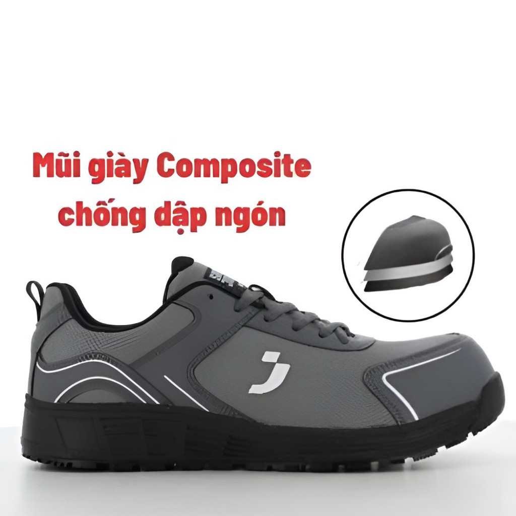 Giày Bảo Hộ Jogger AAK S1P Low Siêu nhẹ, Chống tĩnh điện, Êm chân, Chống đinh, Chống trơn trượt, Giày công trình