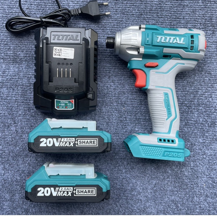 Máy siết vít dùng pin 20V Total TIRLI2023 lực siết 230nm