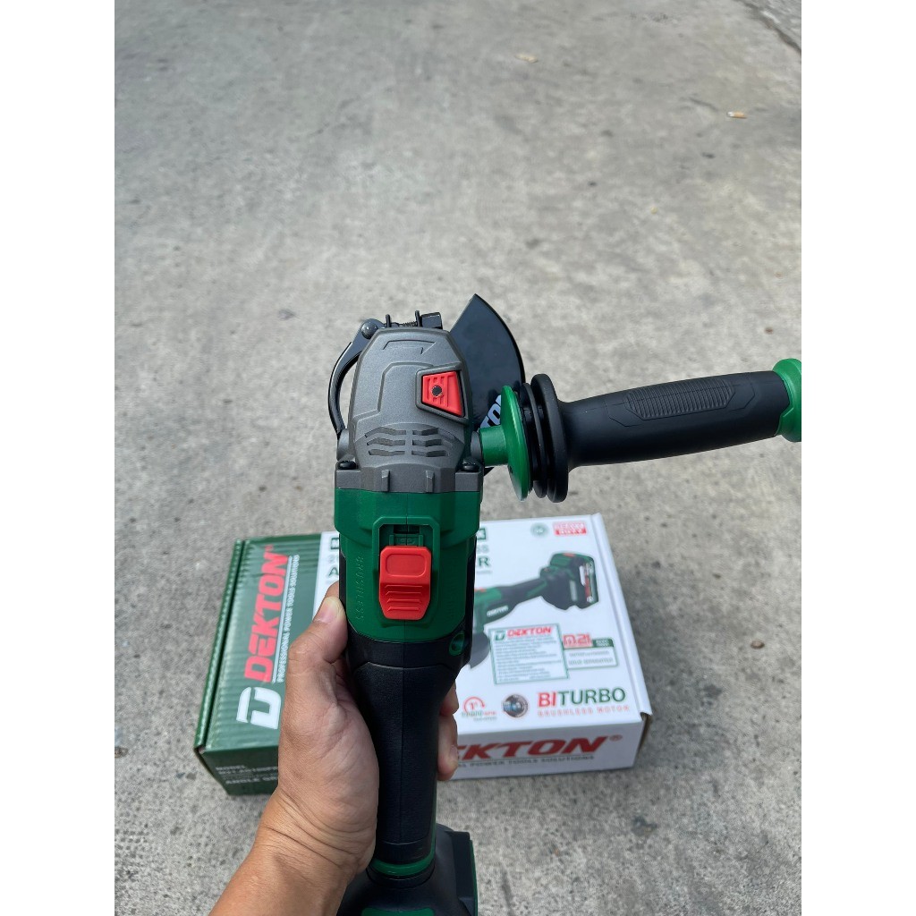Máy mài góc pin Dekton M21-AG100PROMAX Tốc độ cao 10000rpm