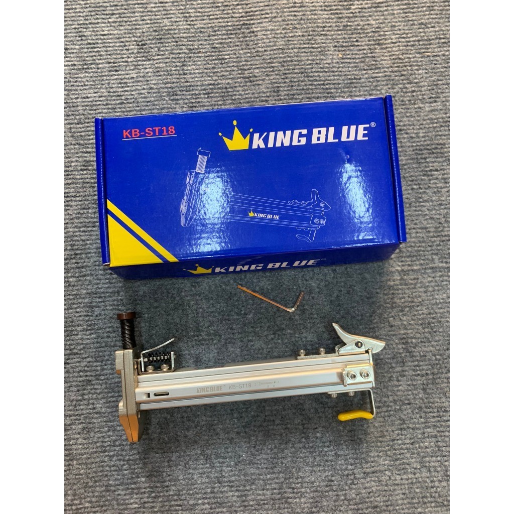 Dụng cụ đóng đinh bán tự động KingBlue KB-ST18 sung bắn đinh bê tông phù hợp ghim phi 2.2mm dài 15-18mm hợp kim nhôm dày