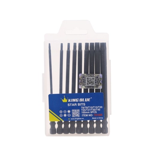Bộ lục giác KingBlue L8100E và lục giác hoa thị T9100E