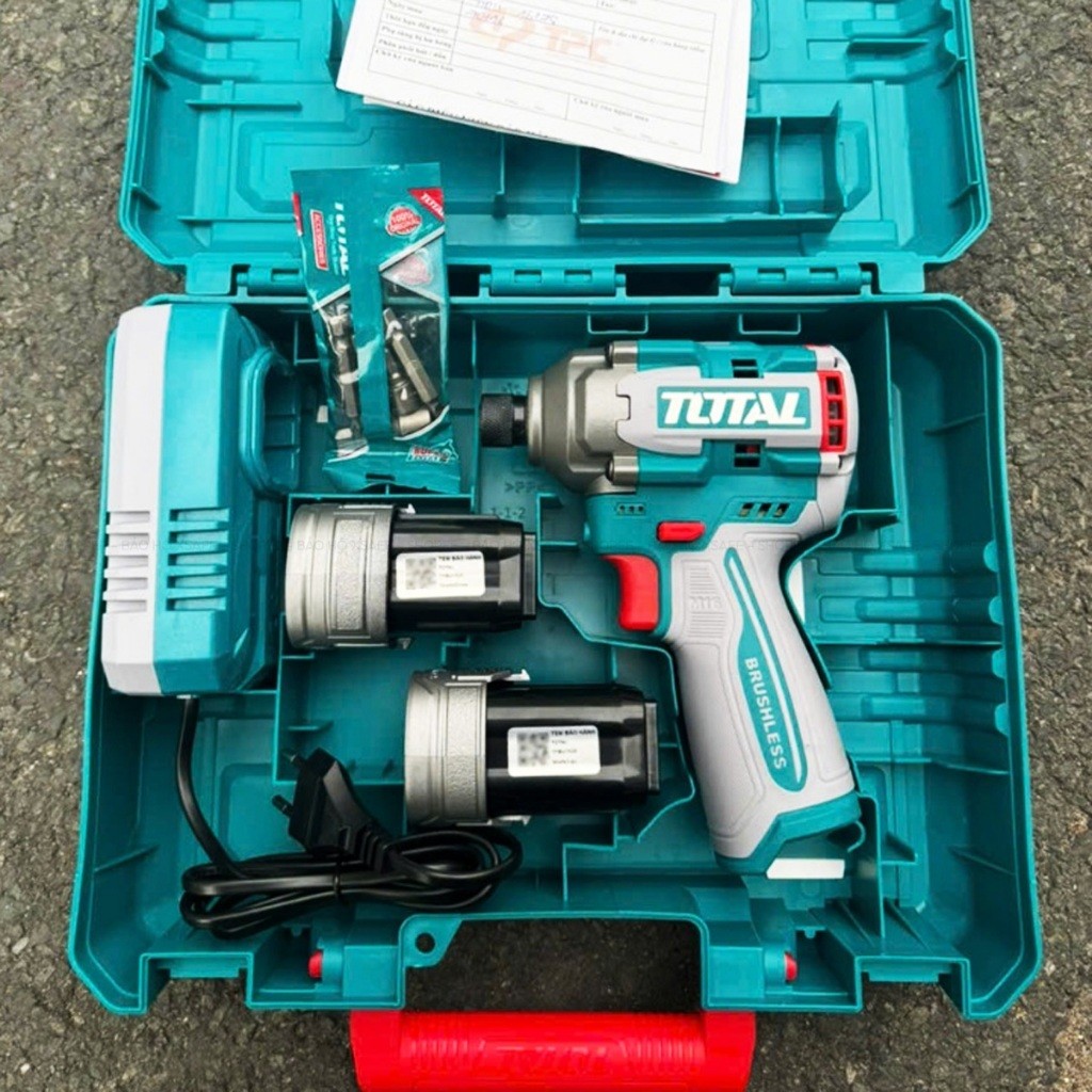 Máy siết vít dùng pin 16V TOTAL TIRLI16178 Máy bắn vít lực siết 170Nm