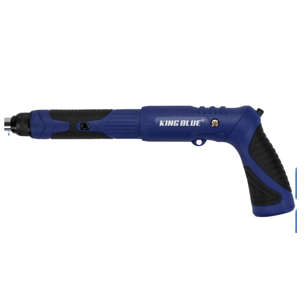 Dụng cụ bắn đinh bê tông Kingblue KFF-73 đầu 7.3mm kèm phụ kiện, Máy bắn đinh có thể gập thẳng chất liệu thép carbon