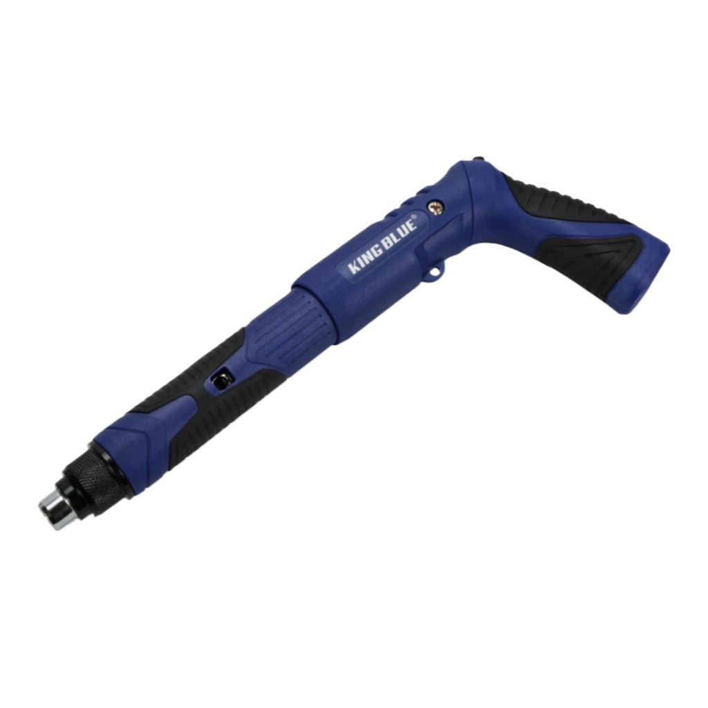 Dụng cụ bắn đinh bê tông Kingblue KFF-73 đầu 7.3mm kèm phụ kiện, Máy bắn đinh có thể gập thẳng chất liệu thép carbon