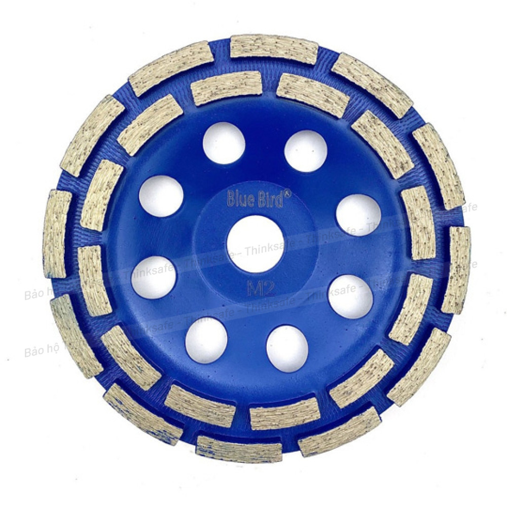 Chén mài khô KingBlue M2 xanh dương