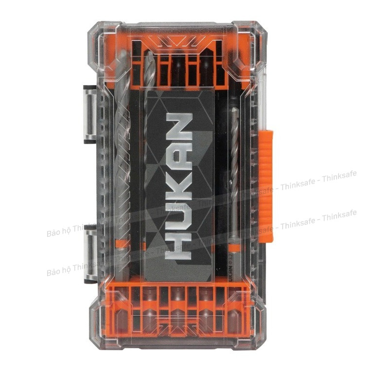 Bộ mũi khoan đa năng 15 chi tiết  HUKAN G1-BPK15, Bao gồm mũi khoan, mũi vít, mũi tôn, chuyển chuyên vít sang bulong