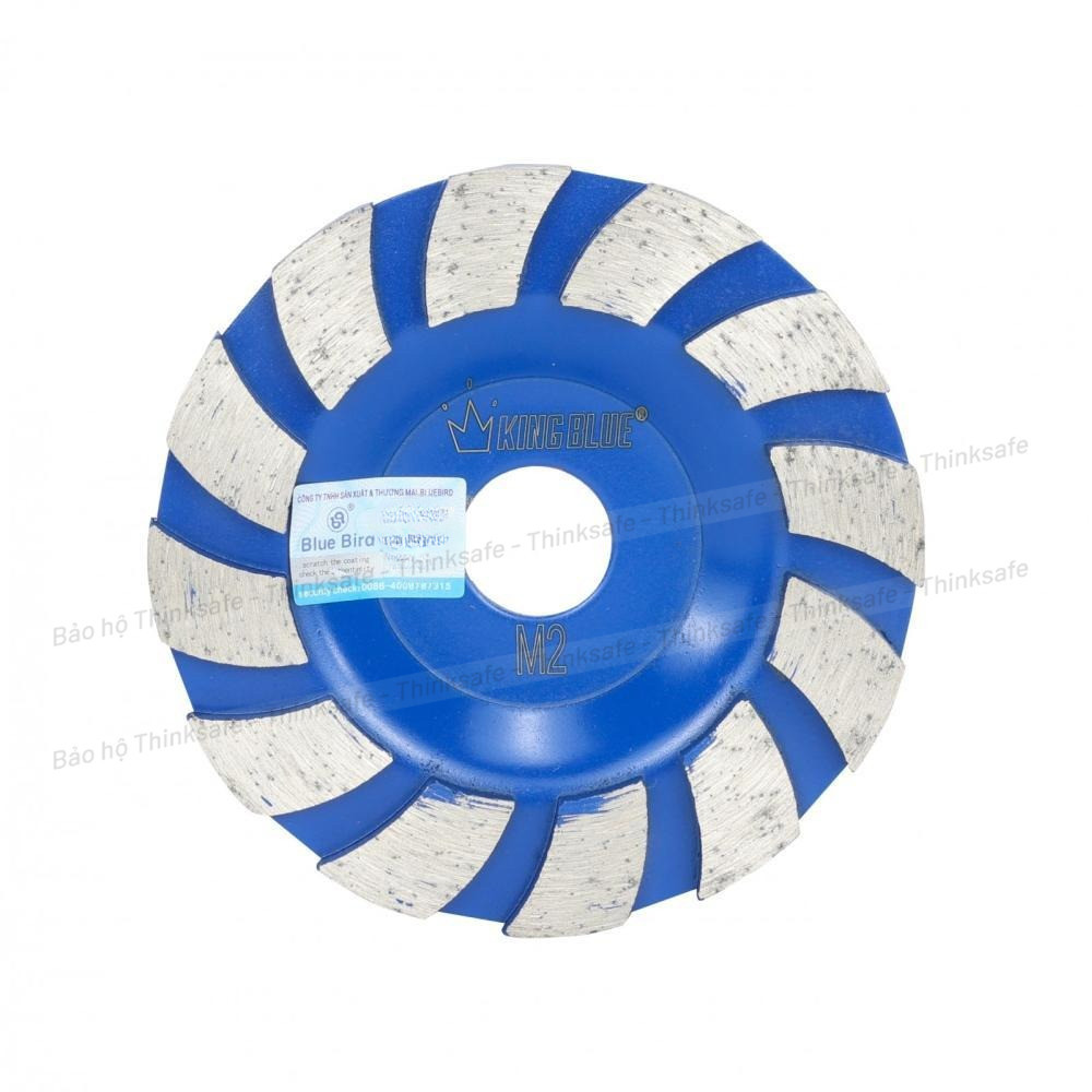 Chén mài khô KingBlue M2 xanh dương