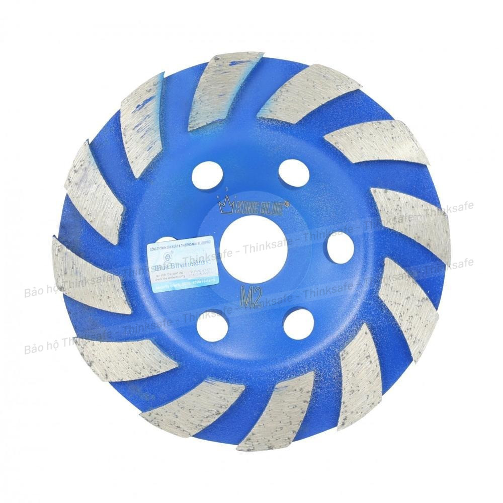 Chén mài khô KingBlue M2 xanh dương