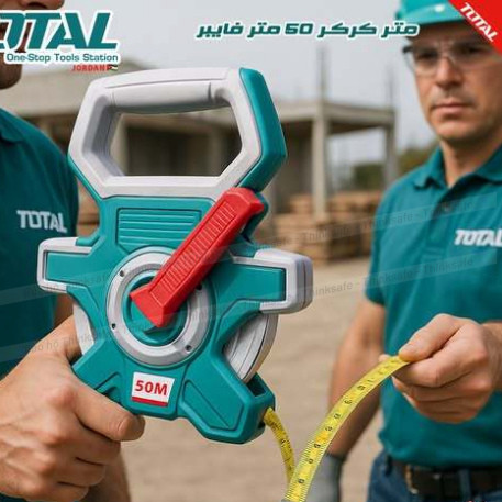 Thước dây sợi thủy tinh 20mx15mm - 100mx15mm TOTAL