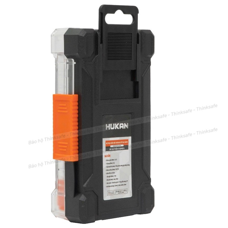 Bộ mũi khoan đa năng 15 chi tiết  HUKAN G1-BPK15, Bao gồm mũi khoan, mũi vít, mũi tôn, chuyển chuyên vít sang bulong