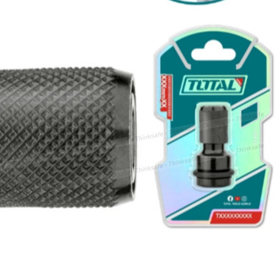 Đầu chuyển đổi vuông 1/2 inch sang lục giác 1/4 inch TOTAL TAC60501 dùng cho máy bulong chuyển qua máy bắn vít