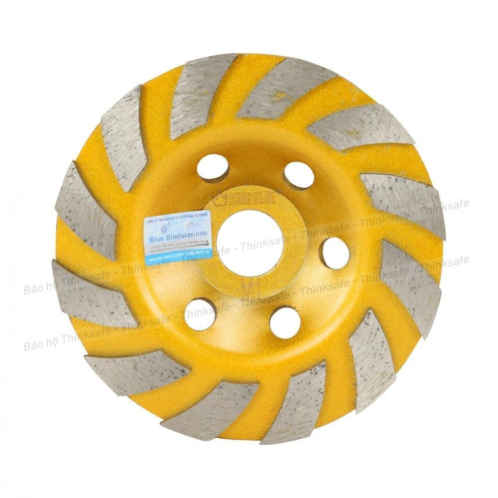 Chén mài BlueBird MS/M1 chính hãng Kingblue kích thước 110 - 125mm