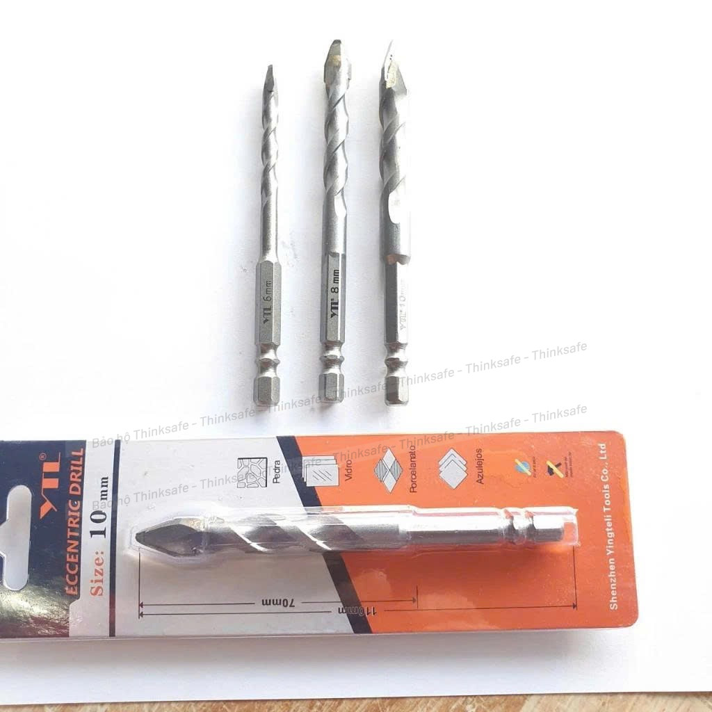 Mũi khoan lệch tâm YTL chuôi lục giác