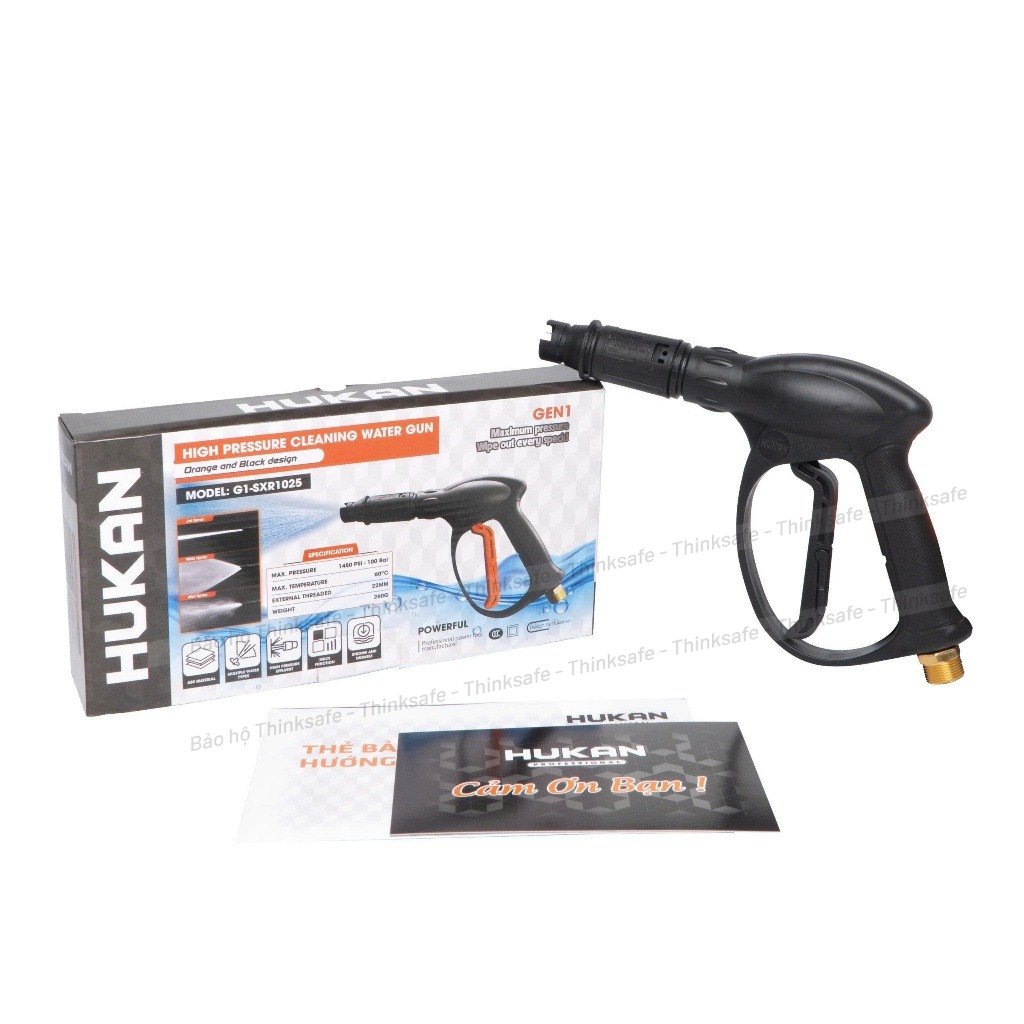 Sung xịt rửa xe áp lực cao HUKAN G1-SXR1025