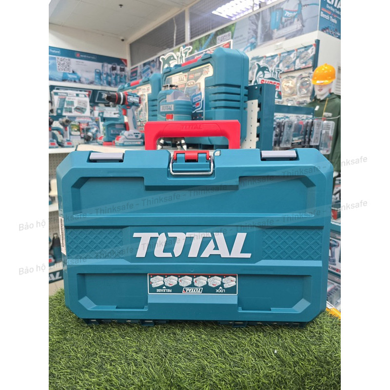 Hộp Đựng Đồ Nghề Xếp Chồng TOTAL TPBXS101/ TPBXS102 kích thước 16-19 inch Nhựa PP Bền Chắc Chống Va Đập