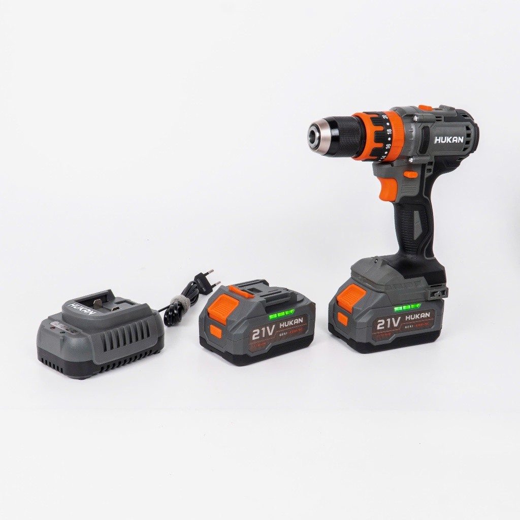 Khoan Pin HUKAN HM21-G1-I20 Lực Siết 90N.m - 3 chức năng có chức năng - Động cơ không chổi than