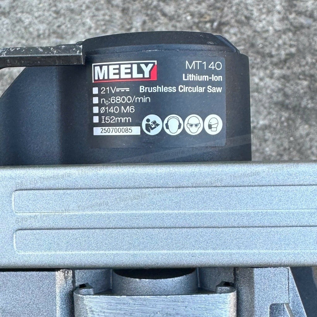 Thân Máy Cắt Đa Năng MEELY MT140 Đường kính lưỡi 140mm Cắt Sâu 52mm Không Chổi Than, Chưa Kèm Pin Sạc