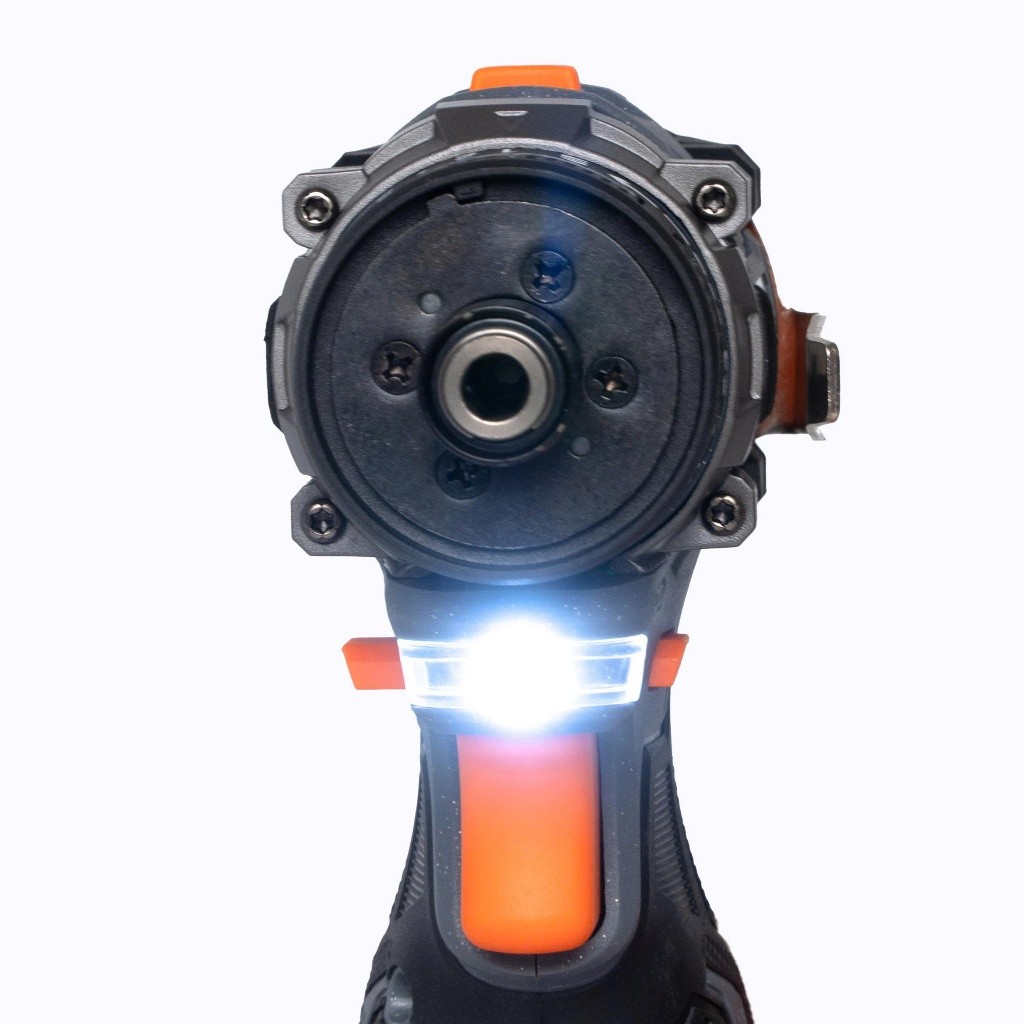 Máy chuyên vít trượt pin HUKAN G1-CVT345, Lực siết 45Nm, Gọn nhẹ không chổi than, Kèm pin sạc