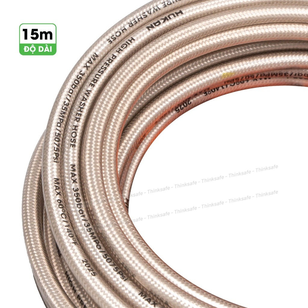 Dây rửa xe áp lực cao HUKAN