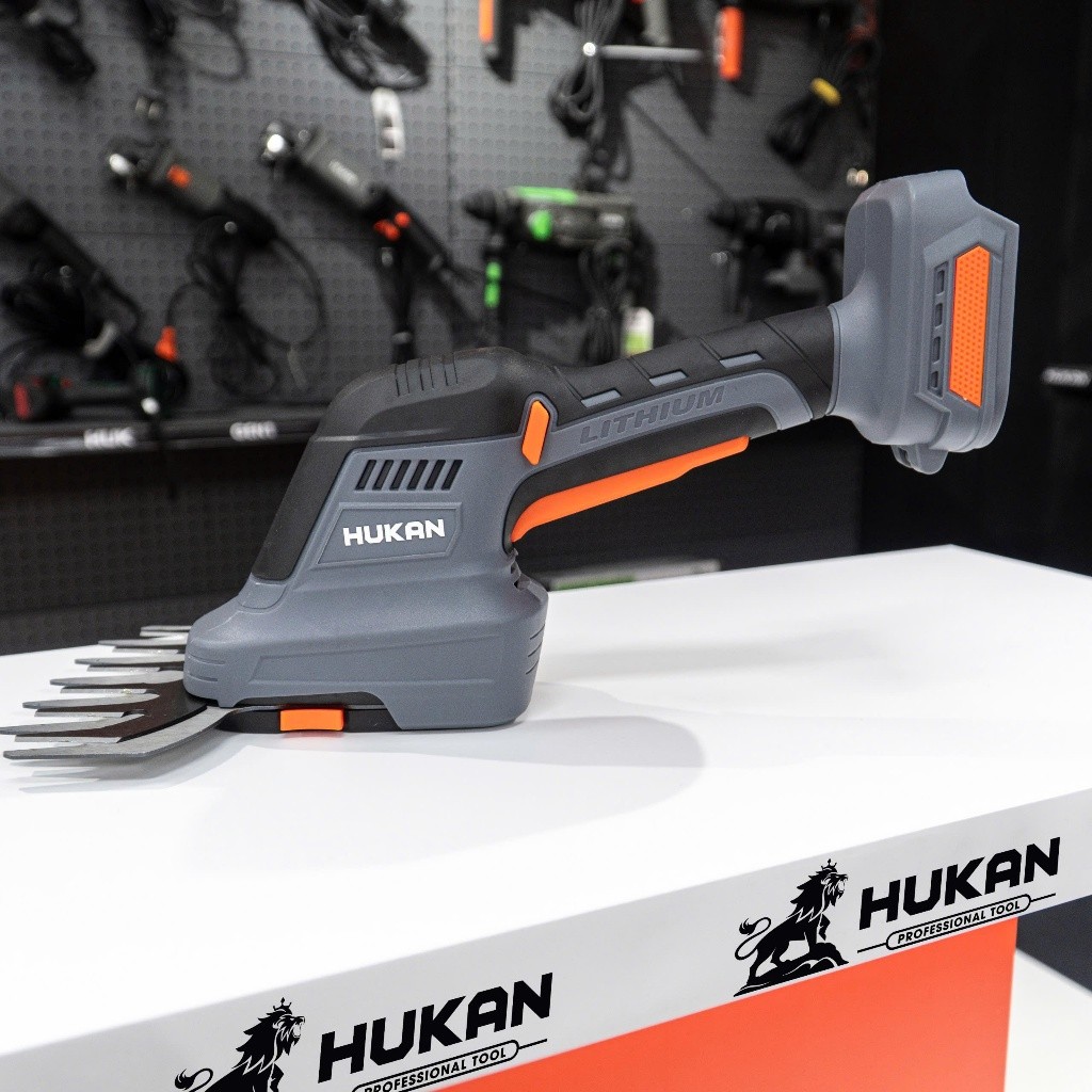 Máy cắt tỉa hàng rào pin HUKAN G1-GS400, Lưỡi cắt cỏ 16cm, Lưỡi cắt hàng rào 22cm, Kéo cắt vườn