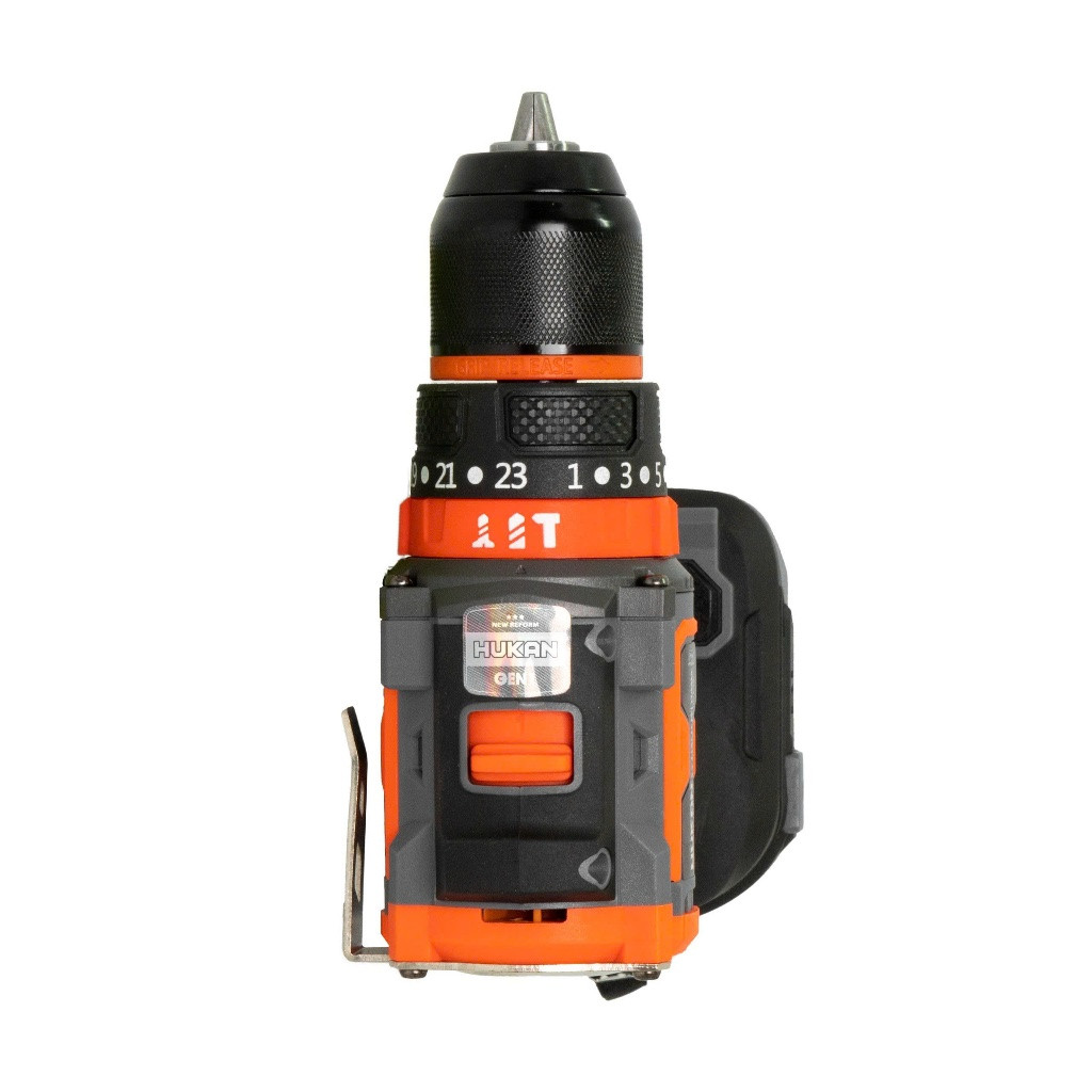 Máy Khoan Cầm Tay Pin HUKAN G1-D45F, Lực Siết 45Nm, 3 Chức năng Có Búa - Kèm Nắp Lưng Inox