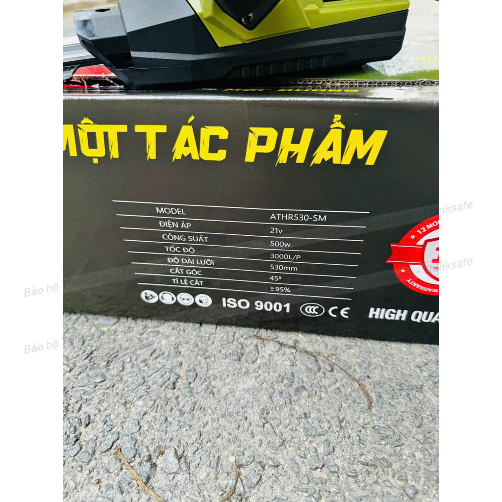 Máy cắt tỉa hàng rào Amaxtools ATHR530-SM