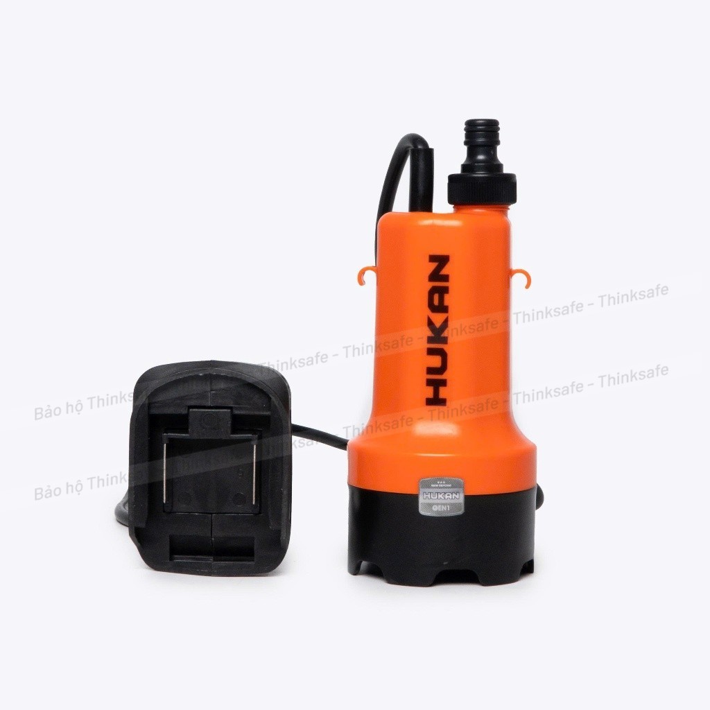 Máy Bơm Chìm Pin 21V HUKAN G1-BCP03A Lưu Lượng 15L/Phút, Ống 25mm, Dây nguồn 5m, Chưa kèm pin sạc