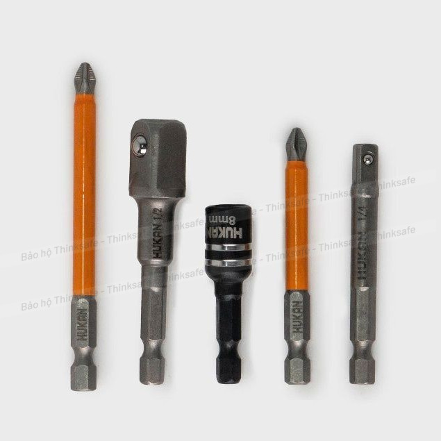 Bộ mũi khoan đa năng 10 chi tiết HUKAN G1-BPK10C Mũi khoan và mũi vít đa năng chuôi lục giác