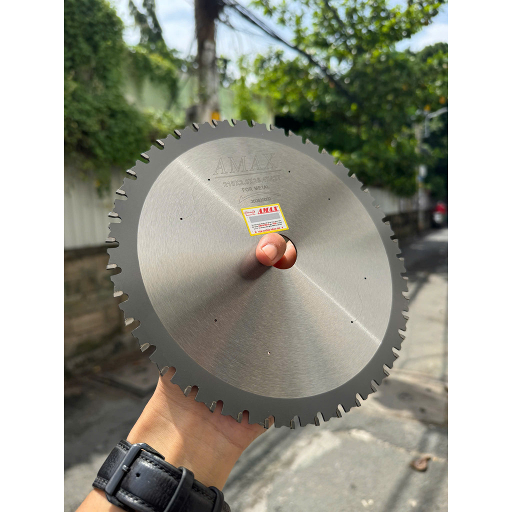Lưỡi cắt sắt hợp kim AMAXTOOLS 145mm/210mm/305mm Dành cho máy cắt hợp kim tua chậm