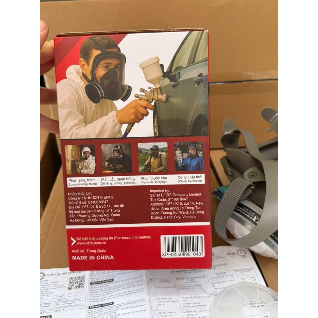 Mặt nạ phòng độc EFIRE E68