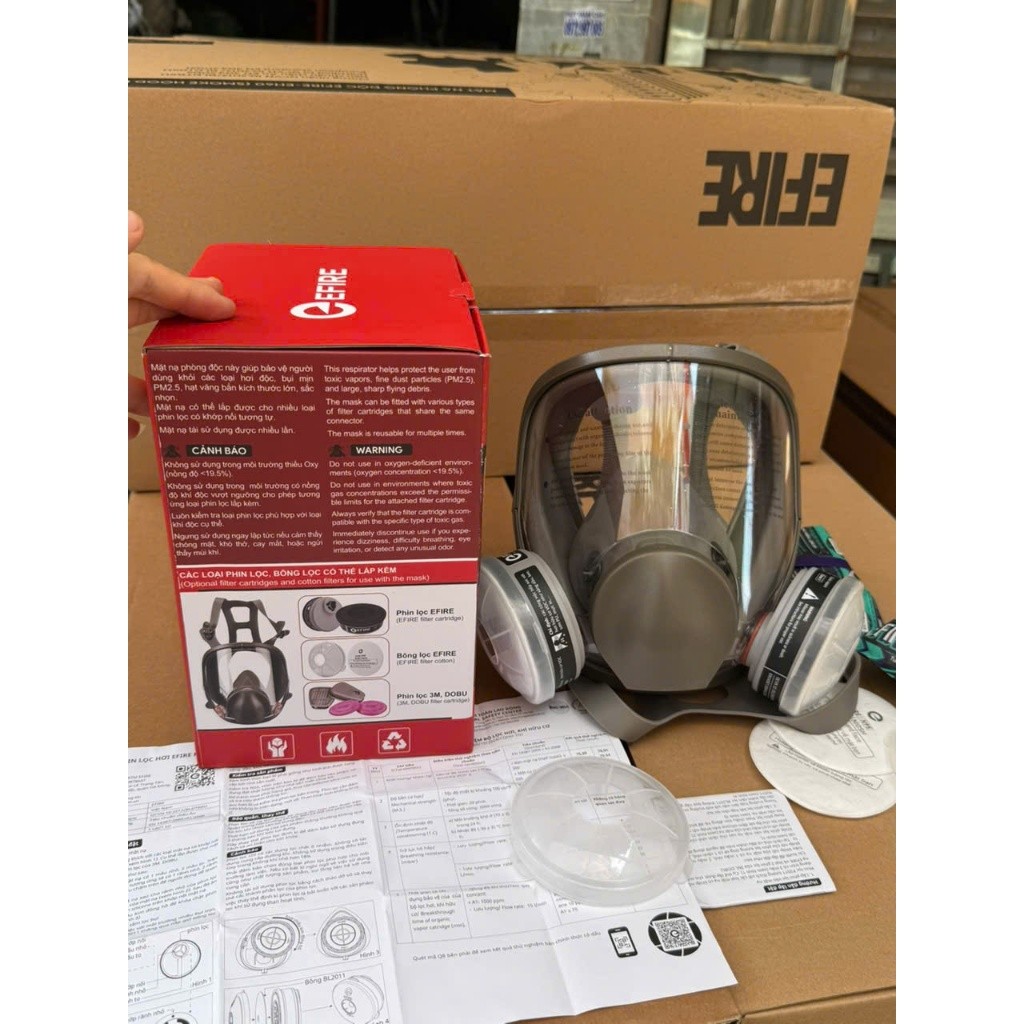 Mặt nạ phòng độc EFIRE E68