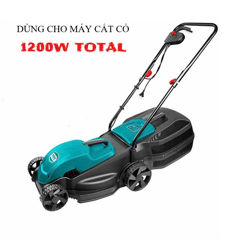 Lưỡi dao máy cắt cỏ làm vườn Total công suất 1200W - 1600W, Chiều rộng cắt: 320mm-380mm, Lưỡi cắt máy cắt cỏ siêu bén