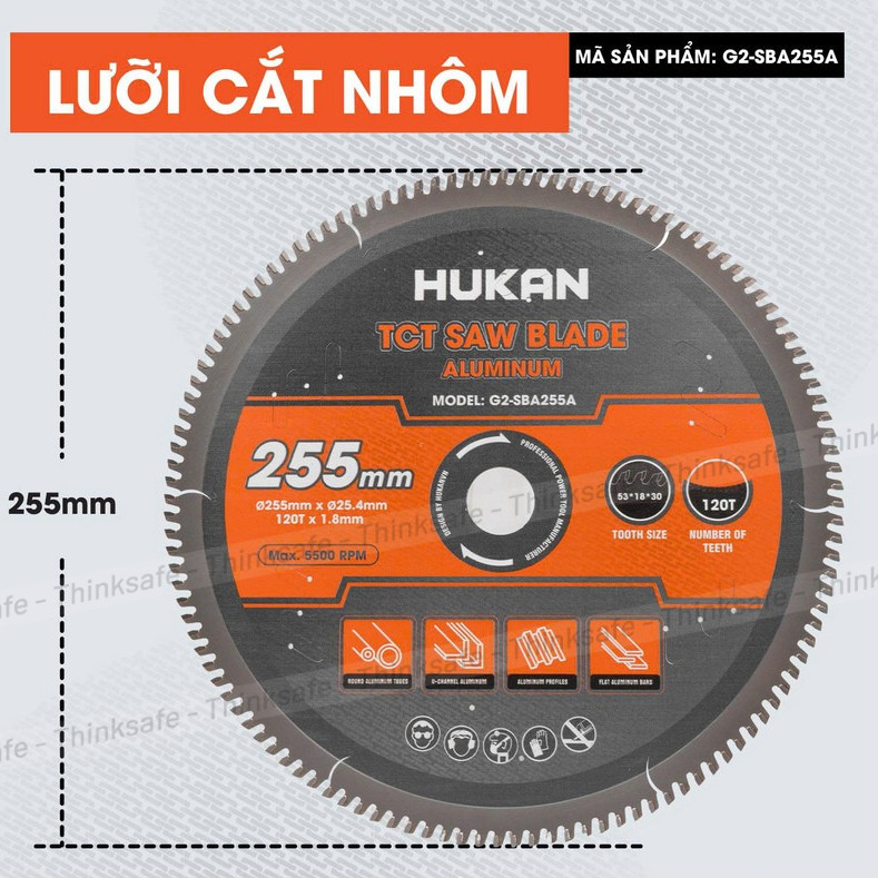 Lưỡi cắt nhôm Hukan