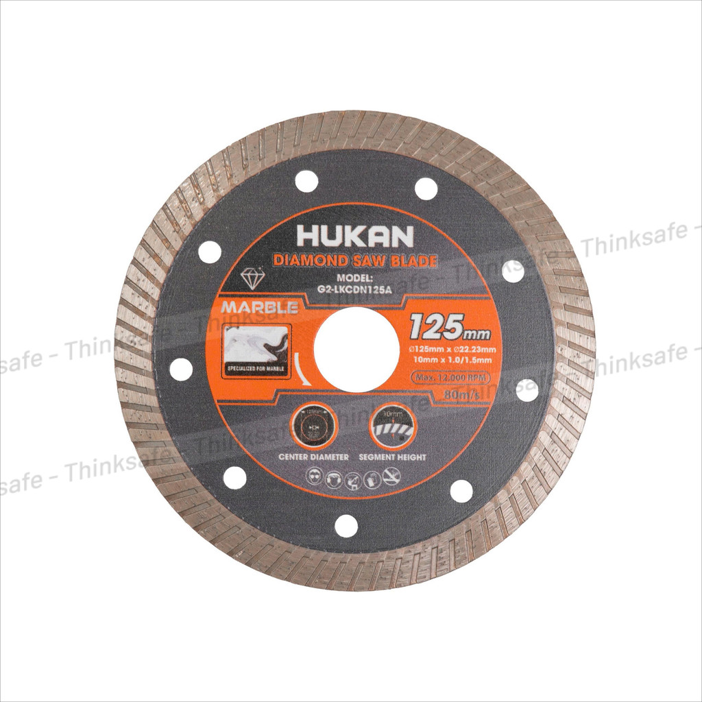 Lưỡi cắt kim cương HUKAN (Gen 2), Kích thước 105mm - 125mm