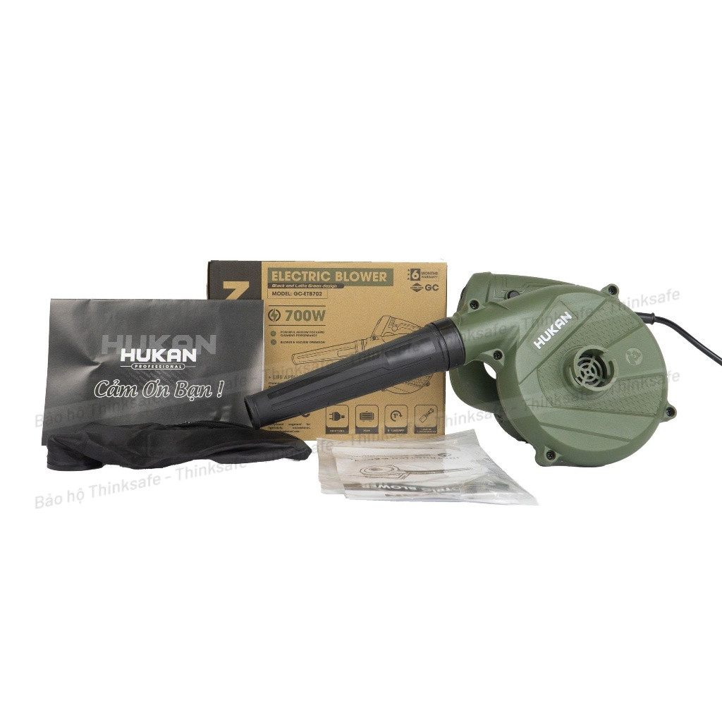 Máy Thổi Lá Hút Bụi Điện HUKAN GC-ETB702