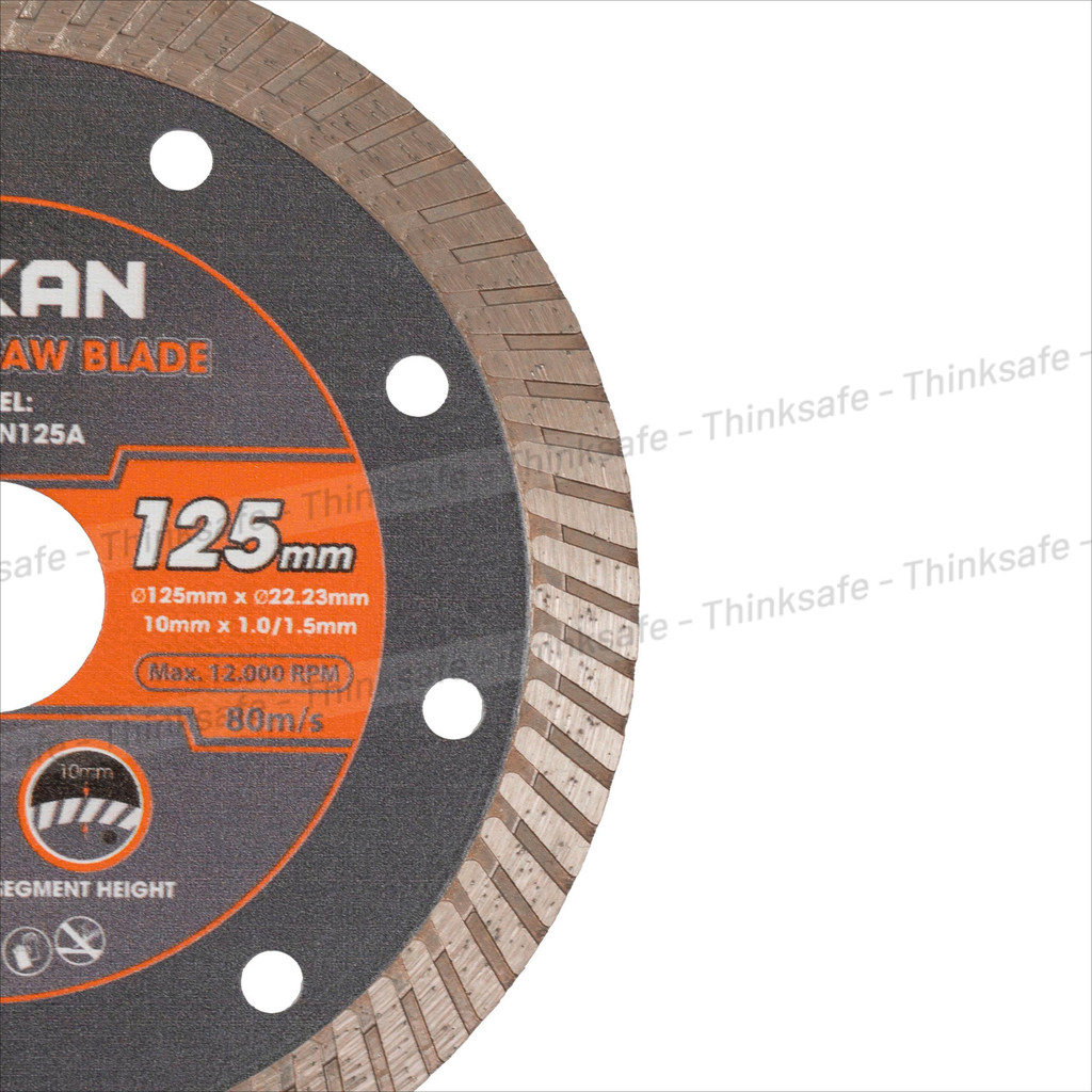Lưỡi cắt kim cương HUKAN (Gen 2), Kích thước 105mm - 125mm