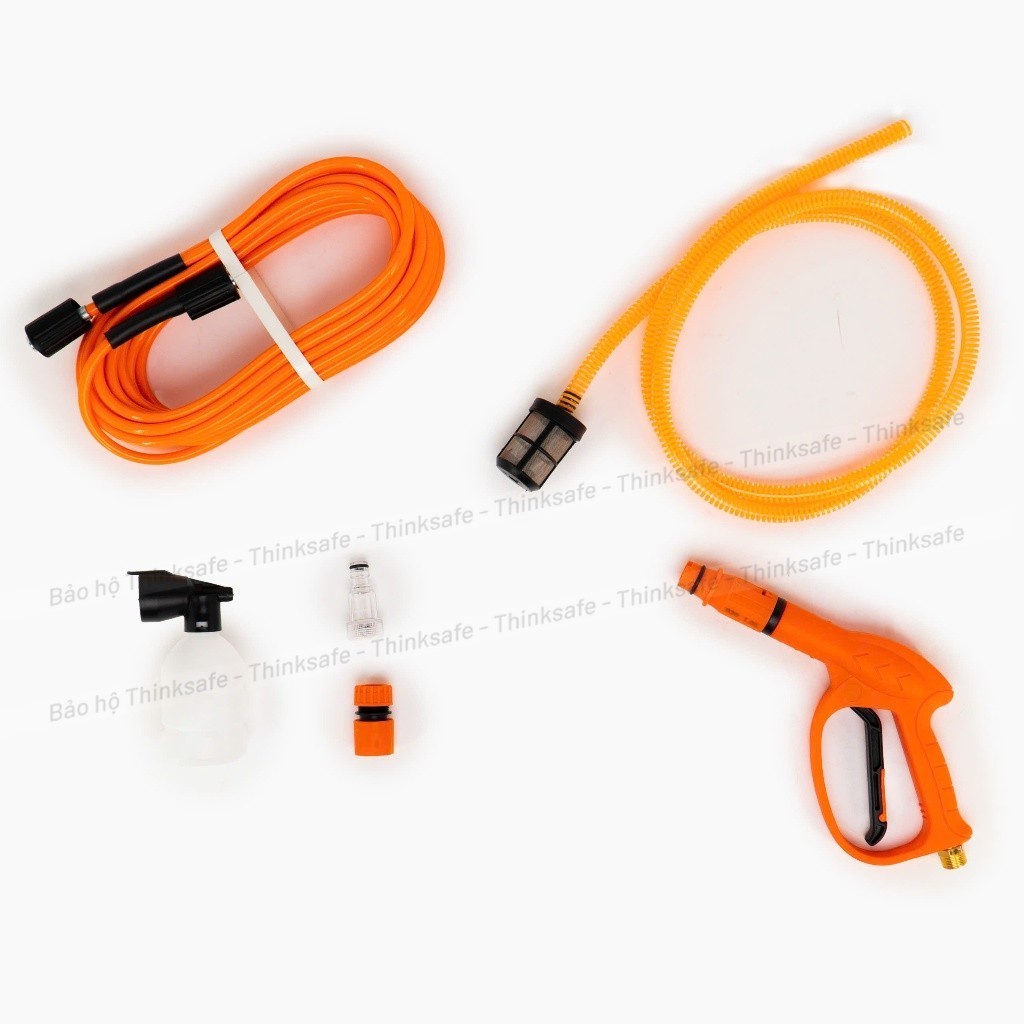 Máy rửa xe áp lực cao HUKAN G1-HK79 2200W/ 130BAR, Động cơ đồng 10 Lít 1 Phút,  Máy xịt rửa ô tô, xe máy, sân vườn