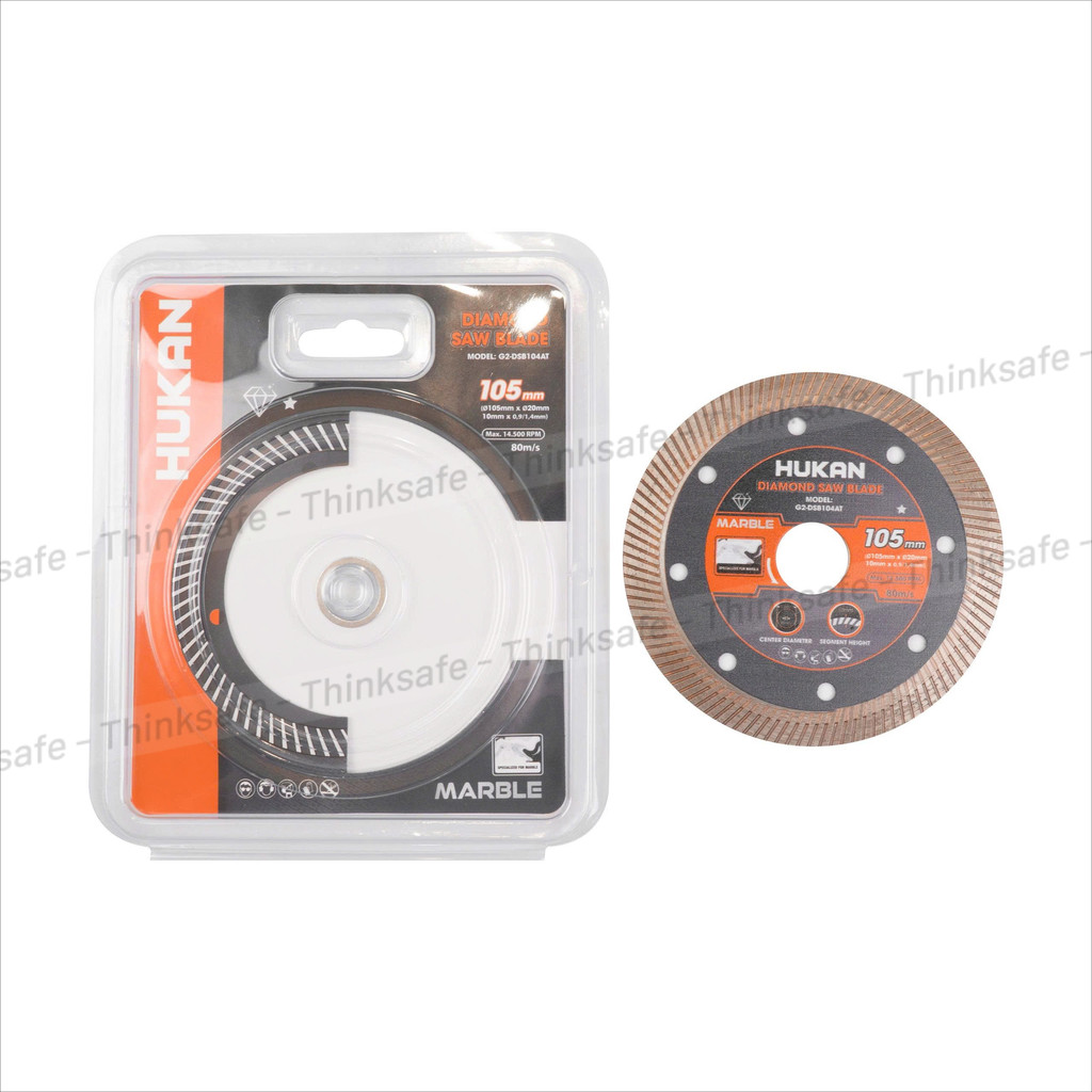 Lưỡi cắt kim cương HUKAN (Gen 2), Kích thước 105mm - 125mm