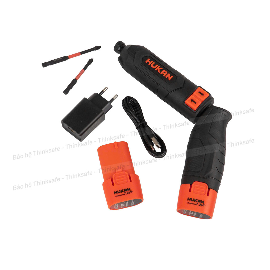 Máy Bắn Vít Gập HUKAN G1-TD2572D Lực Siết 25N.m, 2 Cấp Chỉnh Tốc, Chuyên Vít Kèm Đầy Đủ Phụ Kiện, Máy Bắt Vít Gập