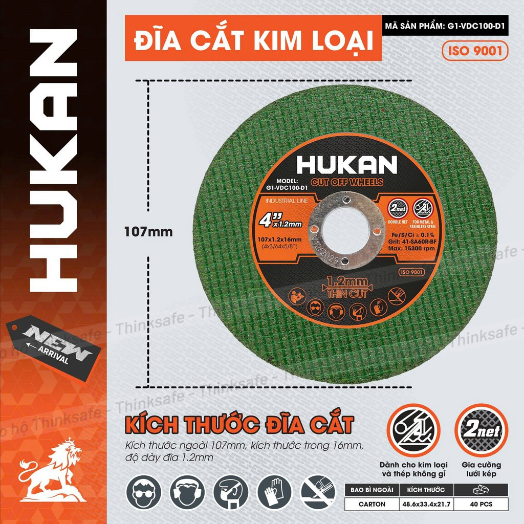 Đá Cắt Sắt HUKAN D1/ D4