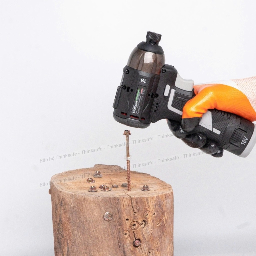 Bộ máy chuyên vít búa pin HUKAN Huk G3-V180LUX, Lực siết 180Nm, Không chổi than Có tạo xung - Thinksafe