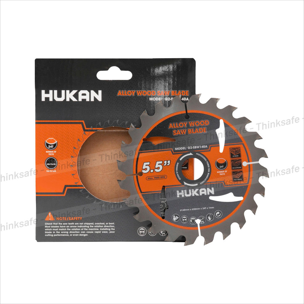 Lưỡi cắt gỗ HUKAN (Gen 2), Kích thước 110mm - 185mm, Chất liệu thép hợp kim, Dùng cắt gỗ, ván ép, Lưỡi cưa gỗ