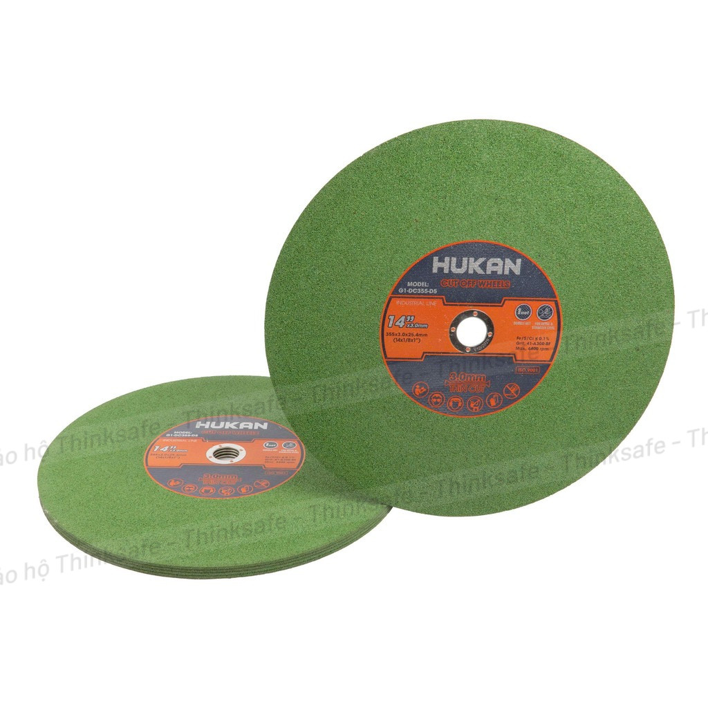 Đá Cắt Sắt HUKAN G1-DC355-D5, Kích thước 355mm