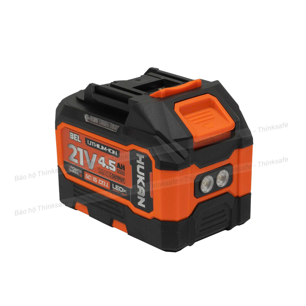 Pin HUKAN 15 Cell, Dung lượng 4.5Ah, Dòng xả 5C, Chân pin phổ thông, Vỏ ABS chống cháy