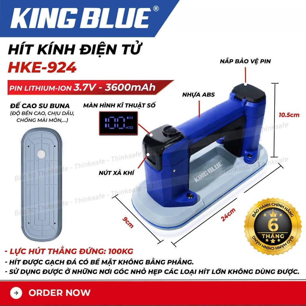 [Mới] Hít kính điện tử Kingblue HKE-924
