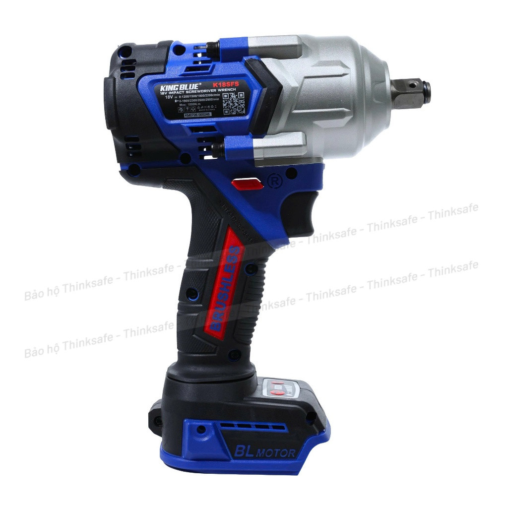 Máy siết bulong KingBlue K18SFS 18V Lực siết 1000Nm
