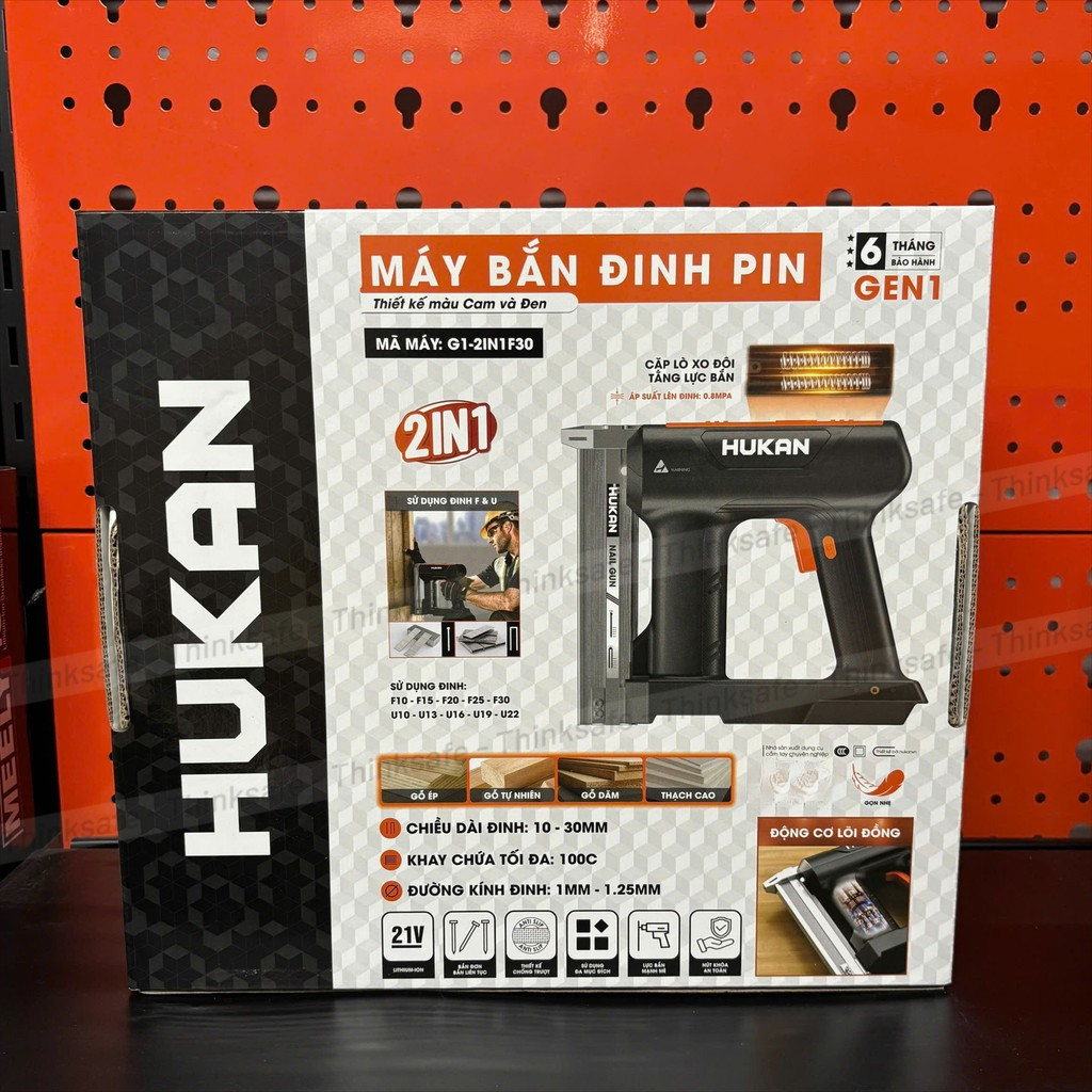Thân máy bắn đinh gỗ Hukan G1-2IN1F30