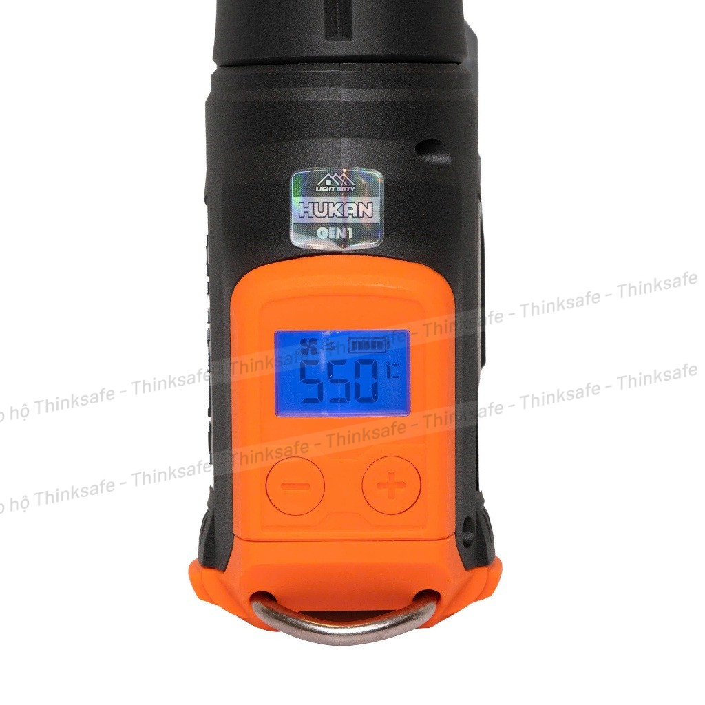 Máy Khò Nhiệt Pin 21V HUKAN G1-KN350 Công suất 350W, Nhiệt độ 30–550℃ | Lưu Lượng 200L/Phút, Không Chổi Than