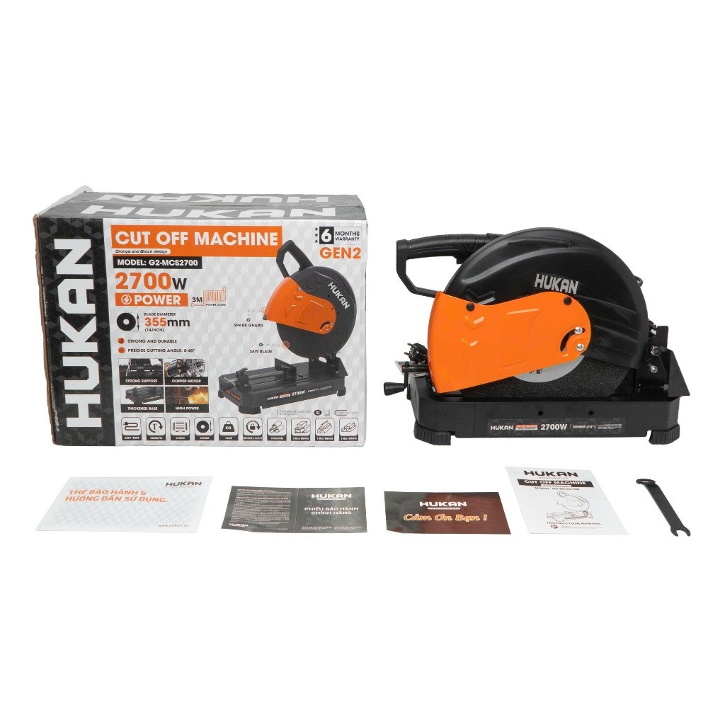 Máy cắt sắt bàn HUKAN G2-MCS2700